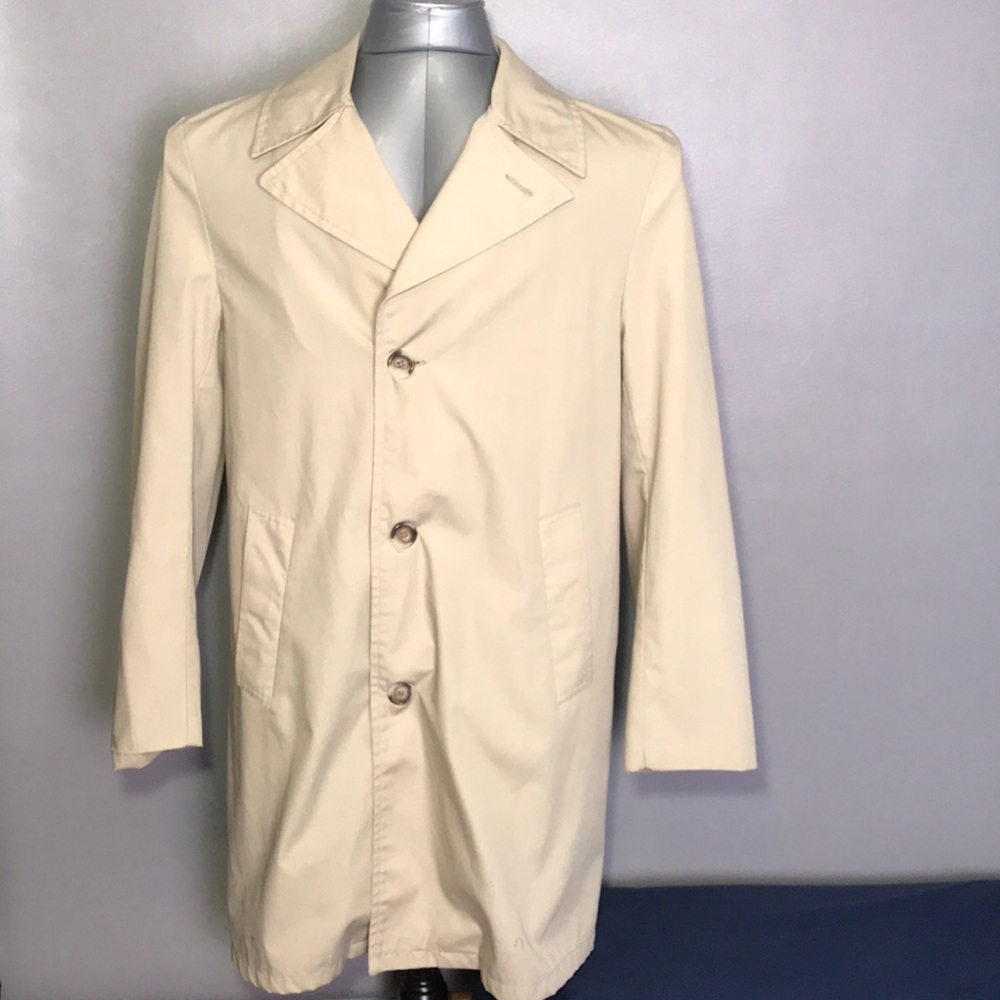 Sears Roebuck and Co. Trench Coat Size